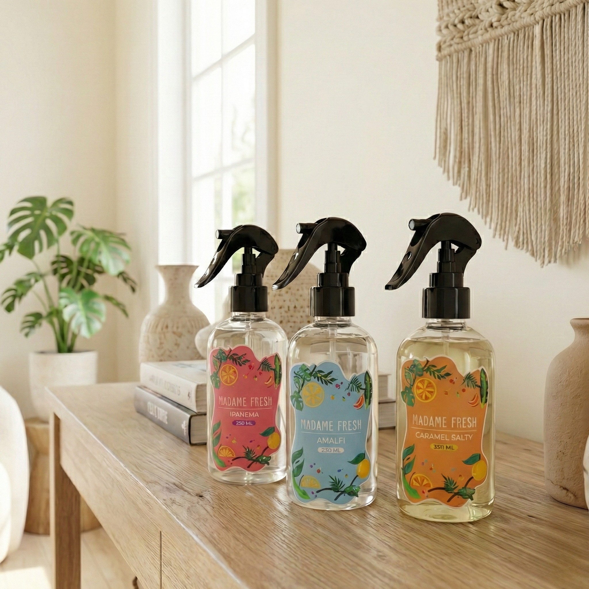 Coleccion aromatizantes 250ml - 500ml Madame fresh