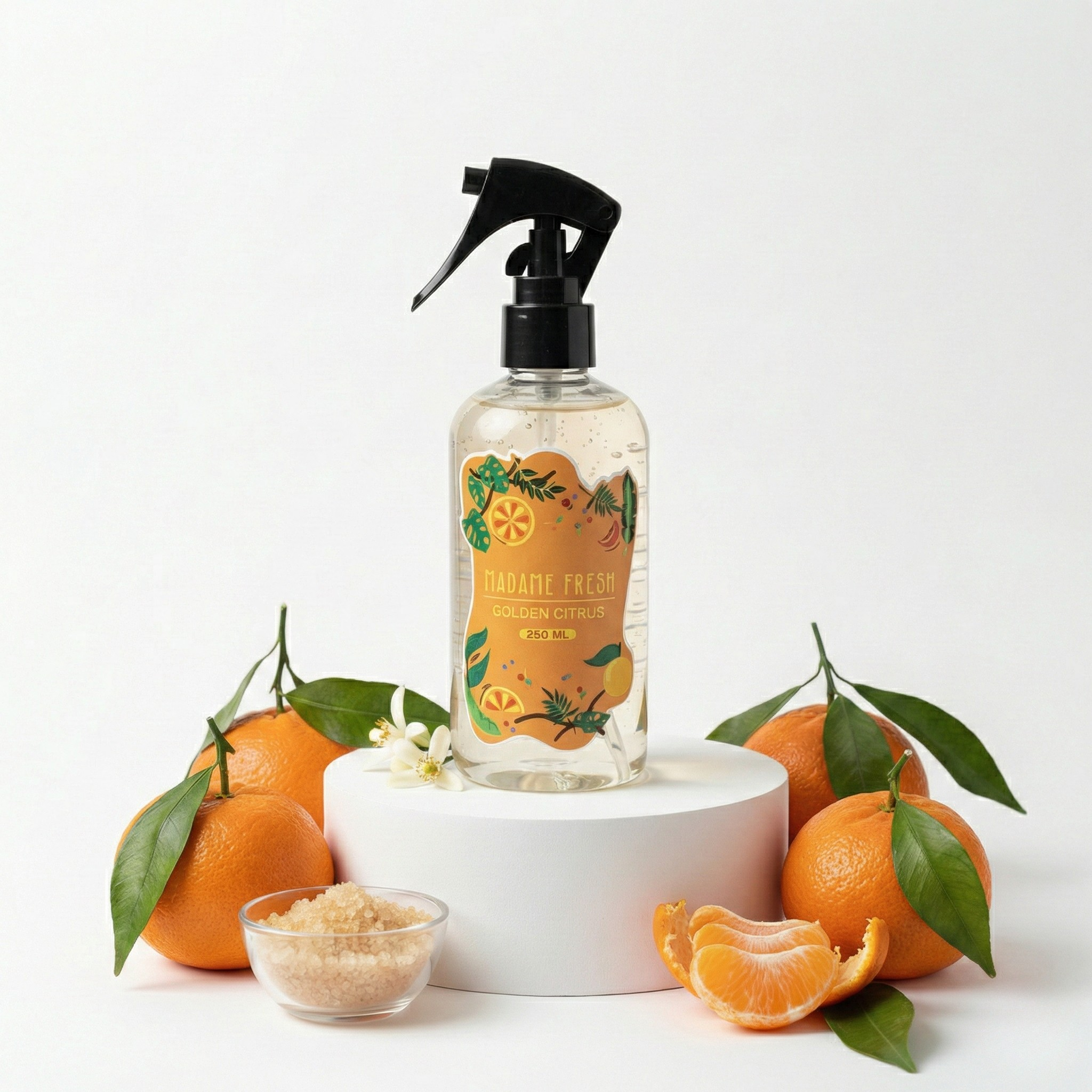 Aromatizante Mandarina Madame Fresh, aromatizante para el hogar, aroma citrico